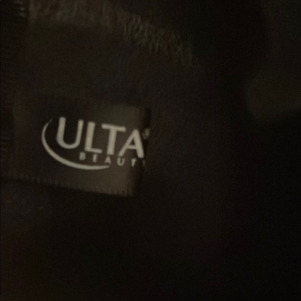 Ulta Beauty Black Crossbody Bag with Striped Strap - Picture 2 of 8